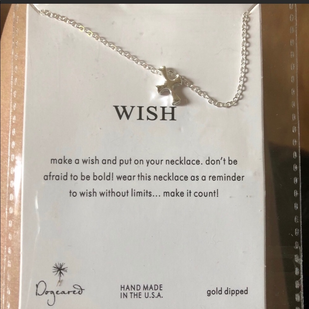 MINIMALIST WISH WHITE GOLD DIPPED CROSS NECKLACE